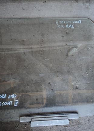 Форд ескорт 4 (1986-1989) скло задньої лівої дверки(відправка ...
