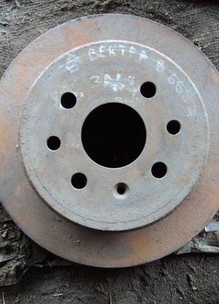 Опель вектра б(1995-2002) задній тормозний диск 10мм (270 мм)