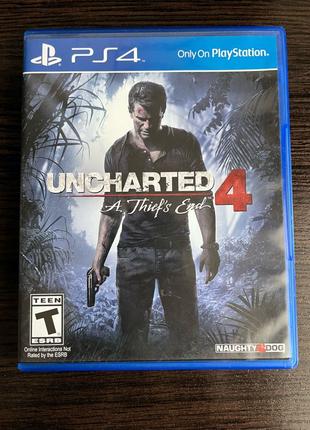 Ігра на диску для приставки ps4, Uncharted 4