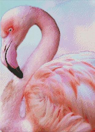 Алмазная мозаика "розовый фламинго" ©ira volkova amo7470 идейк...