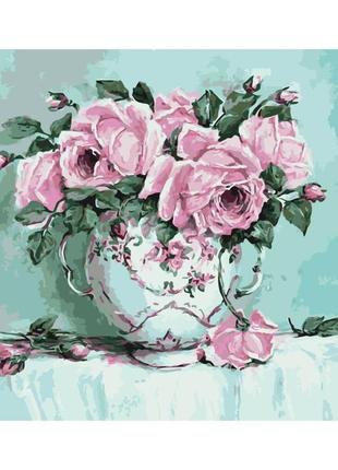 Картина за номерами "рожева свіжість" art craft 10618-ac 40х50 см