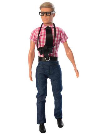 Кукла с нарядом "кен" 8385(pink) с аксессуарами