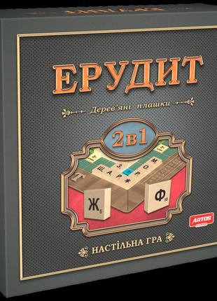 Настольная игра "эрудит" 0987 деревянная