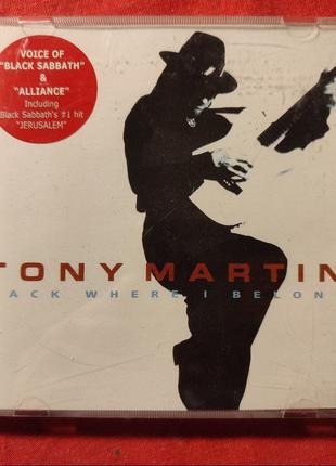 CD Tony Martin – Back Where I Belong (unofficial)