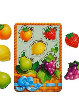 Настольная развивающая игра "корзина с фруктами-2" ubumblebees...