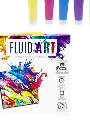 Набір креативної творчості "fluid art" fa-01-01-2-3-4-5, 5 видів