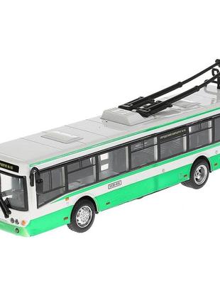 Троллейбус 6407b "автопарк" 1:72  металлический
