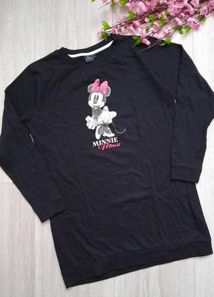 Туника женская ночная сорочка домашнее платье minnie mouse