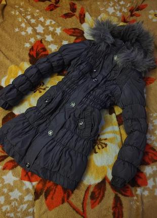 Детская курточка пальто осень зима весна
