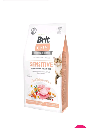 Корм для котів "Brit Care - Sensitive"