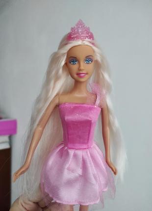 Кукла барби принцесса фирмы defa в розовом платье