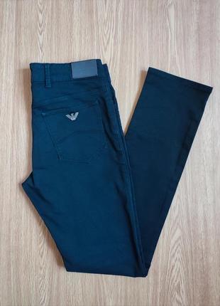 Чорні стрейчові джинси від emporio armani оригінал 📌 вік 13-14...