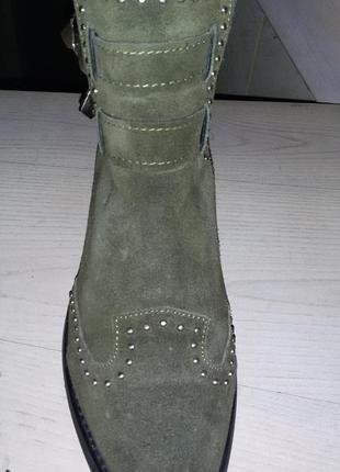 Элегантные замшевые ботиночки pavement(дания) размер 38