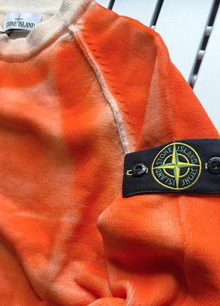 Світшот stone island 525d9 hand sprayed airbrush treatment