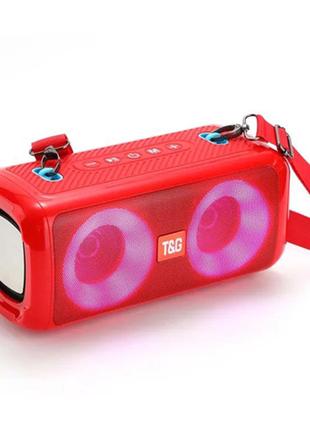 Bluetooth-колонка TG641, з функцією speakerphone, радіо, red