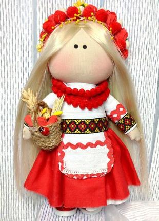 Текстильная кукла, украинка, украиночка, подарок