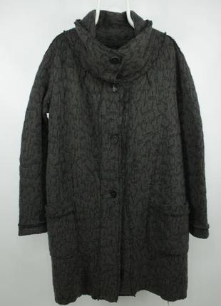 Дизайнерское итальянское пальто transit par-such wool mohair b...