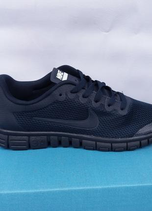 Кроссовки мужские темно- синие Nike Free Run 3,0 МК5032