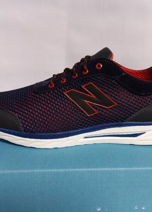 Кроссовки мужские New Balance темно- синие (великаны) 48 р-рМВ...