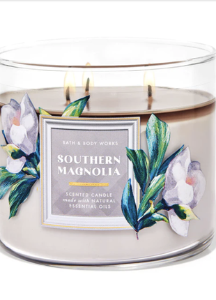 Велика свічка bath and body works southern magnolia