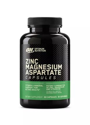 Стимулятор тестостерона Optimum Zinc Magnesium Aspartate, 90 к...