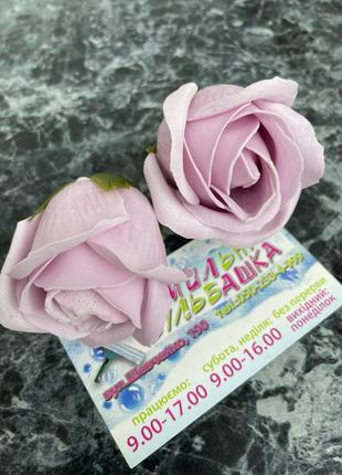 Мильні троянди Рози з мила Квіти що не в'януть Роза из мыла. 5...