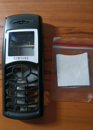 Корпус для Samsung C100-чорний/срібло