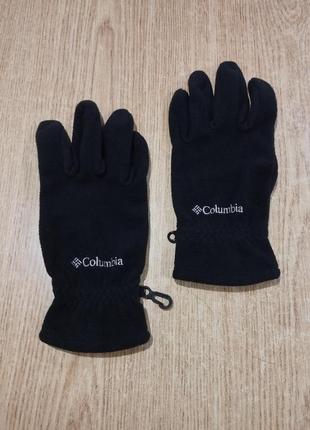 Теплые флисовые перчатки columbia