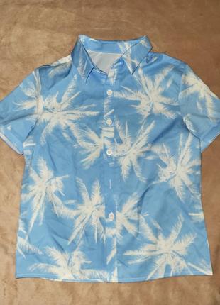 Гавайская рубашка на 7-8 лет