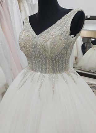Новое свадебное платье. свадебное платье с блеском