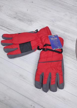 Детские перчатки зимние р.5-10 ❄️ лыжные краги перчатки снежные