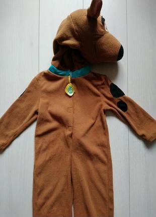 Карнавальный костюм песик собачка скубида scooby-doo