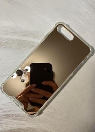 Чехол зеркало iphone 7+, 8+