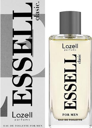 Essell Classic Lazell 100мл. Туалетна вода чоловіча Ессел клас...