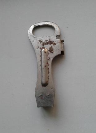 Винтажная  открывашка консервный ключ металл