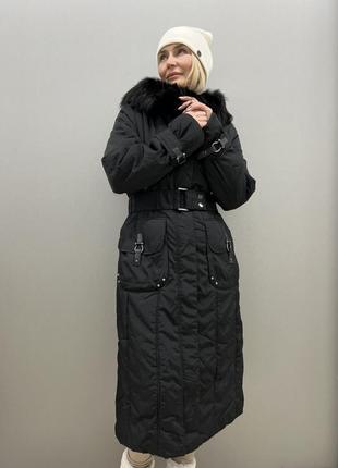 Женское приталеное пальто
