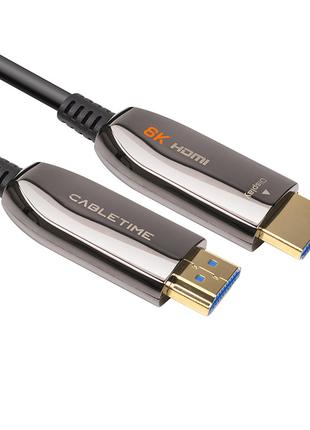 Відео кабель Cabletime HDMI (M) - HDMI (M), 2.1V, 8K, 60Hz, 48...