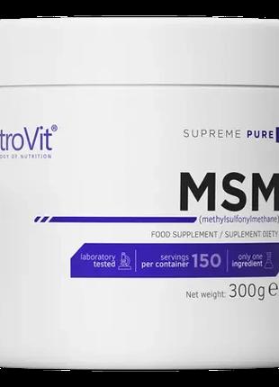 МСМ Метилсульфонілметан OstroVit MSM 300 грам