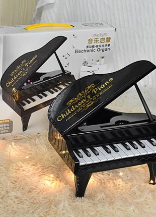 Маленькое пианино рояль, электронный орган, игрушка, мини-музы...