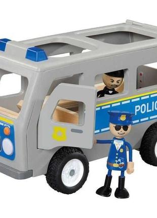 Поліція/Поліцейський автобус Playtive Police car з фігурками.  Ні