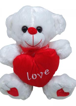 М`яка іграшка C 62304 “Ведмедик з серцем”, підсвічування, від ...