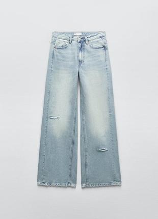 Широкі джинси zara