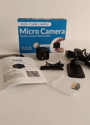 Мини-камера KUUS C1 беспроводная микрокамера