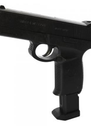 Детский игрушечный пистолет 2216 на пульках, 19см