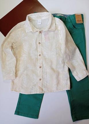 Комплект сорочка штани 98-104