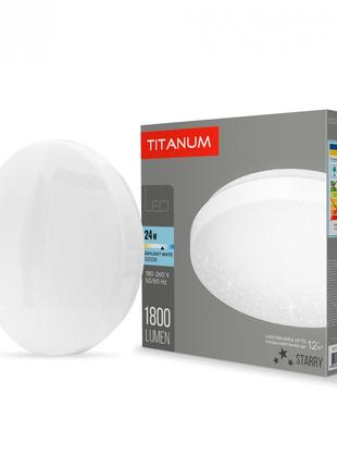 LED светильник настенно-потолочный TITANUM 24W 5000K Звездное ...