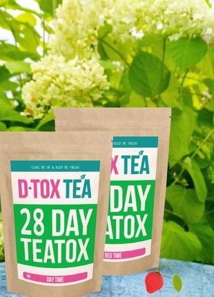 Чай для снижения веса Чай для похудения D-tox tea, курс на 28 ...