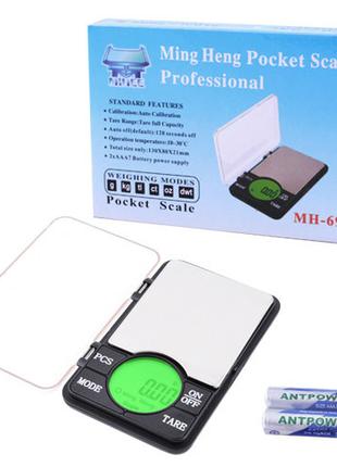 Ваги ювелірні Ming Heng Pocket Scale Professional MH-696 на 60...