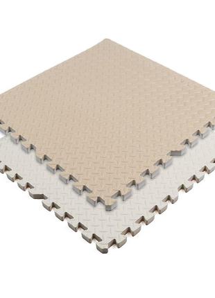 Покриття для підлоги WHITE+BEIGE 60*60cm*2cm (D) SW-00001846