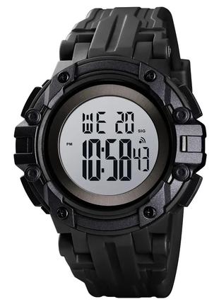 Часы наручные мужские SKMEI 1545BKWT BLACK-WHITE, водонепрониц...